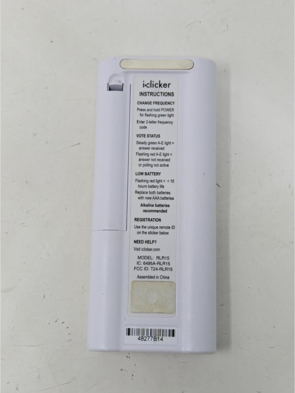 iClicker + Student Response Remote Control - Picture 2 of 3